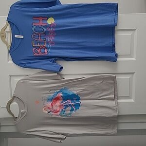 NWOT Bella Canvas Bundle of two summer tees